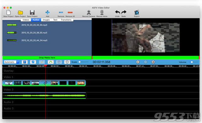 AGFX Video Editor Mac版