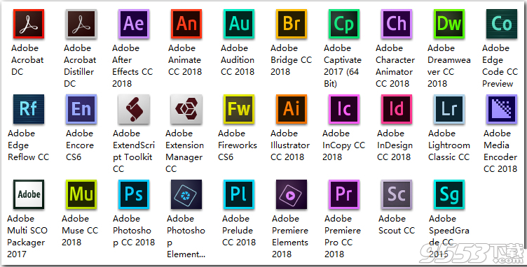 嬴政天下Adobe CC 2018全家桶大师版