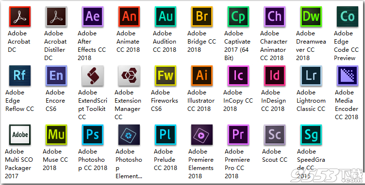 嬴政天下Adobe CC 2018全家桶大師版