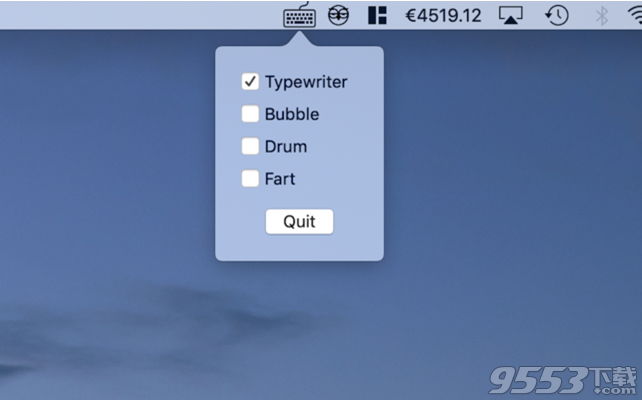 KeyboardAudio Mac版