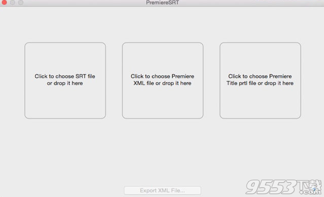 Premiere SRT Mac版