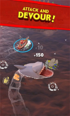 鲨鱼吞噬大作战手游安卓版截图4