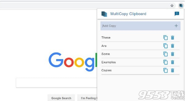 Multicopy Clipboard Chrome插件