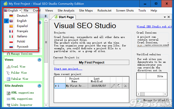 Visual SEO Studio(SEO优化工具) v1.9.7.11最新版