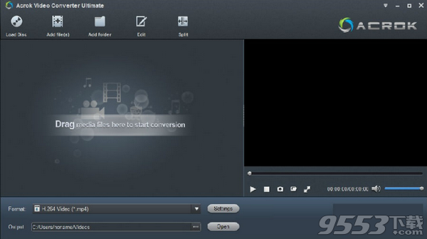 Acrok Video Converter视频格式转换 v6.5最新版