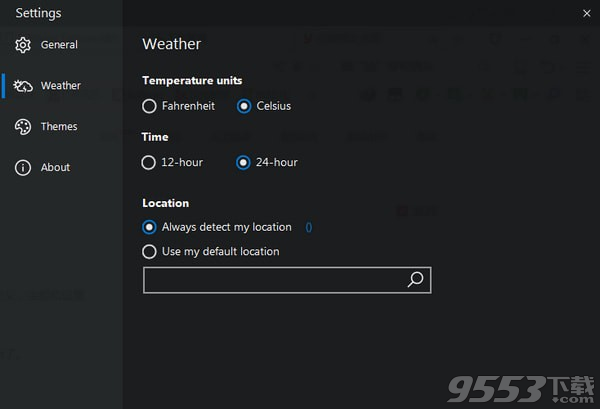Weather Bar(桌面天气预报软件) v2.0.0.2免费版