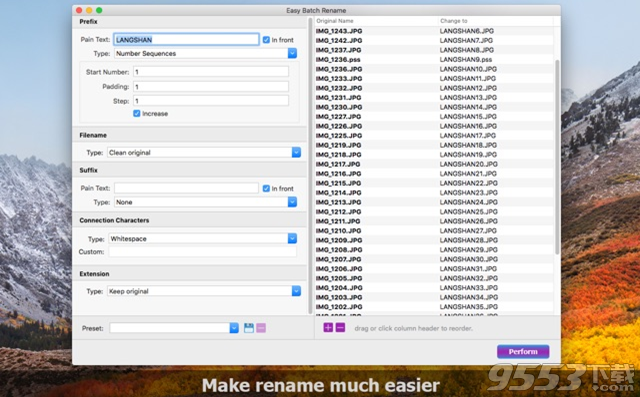 Easy Batch Rename Mac版