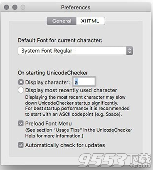 UnicodeChecker Mac版