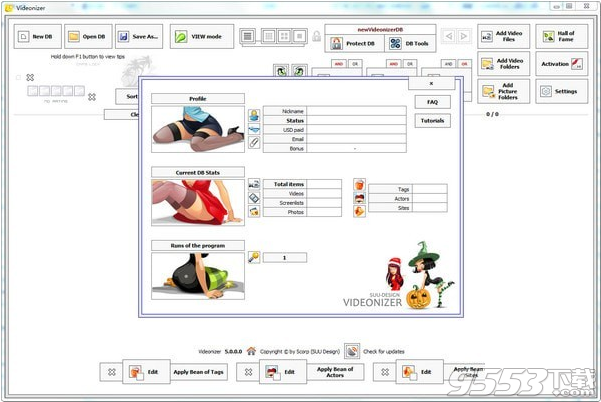 Videonizer(视频管理软件) v5.0.0.0免费版