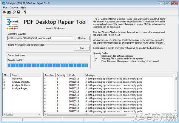 3-Heights PDF Desktop Repair Tool中文版
