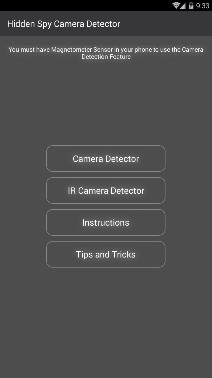 隐藏摄像头检测app下载-隐藏摄像头检测软件Hidden Spy Camera Detector下载v1.1.1图1