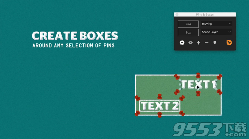 Pins Boxes(自适应动态方框动画AE脚本) v1.1免费版