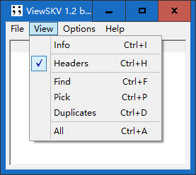 ViewSKV(SKV格式文件查看器) v1.2免费版