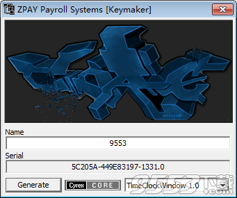 ZPAY TimeClockWindow破解版