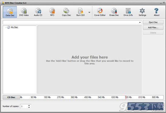 AVS Disc Creator(多功能刻錄軟件) v6.1.5最新版