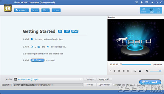 Tipard 4K UHD Converter(4K视频转换器) v9.2.18最新版
