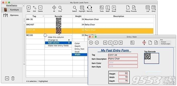 4LightData Forms Mac版