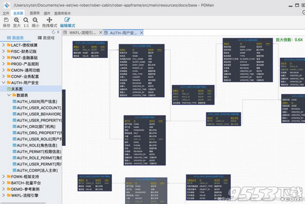 PDMan(免费数据库建模工具)