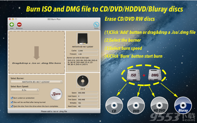 ISO Burn Plus Mac版