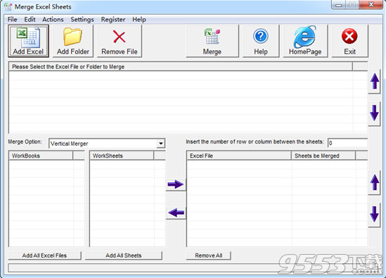 Merge Excel Sheets(Excel合并工具) v29.11.25最新版