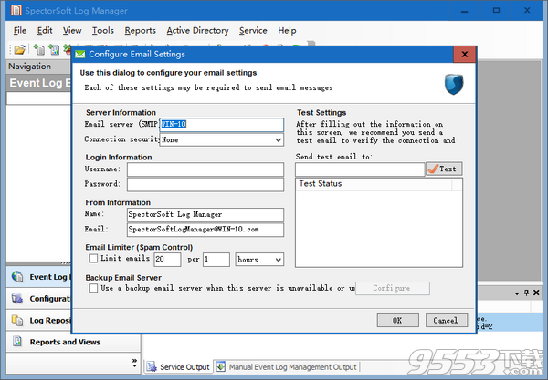 SpectorSoft Log Manager(網(wǎng)絡(luò)日志監(jiān)測工具) v11.0.0.227最新版