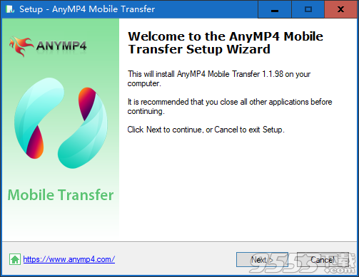 AnyMP4 Mobile Transfer(手机数据传输软件) v1.1.98免费版