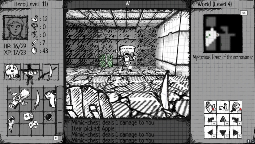 手绘地牢Drawngeon: Dungeons of Ink and Paper游戏下载_手绘地牢免安装版下载单机游戏下载图5