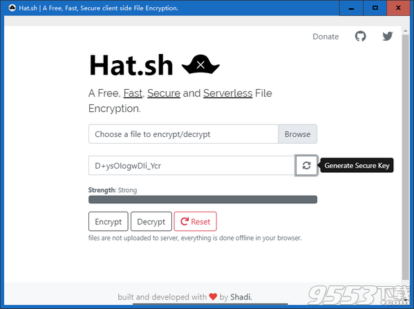 Hat.sh(文件加密解密工具) v1.0免费版