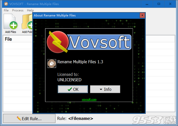 Rename Multiple Files(批量重命名工具) v1.3免费版