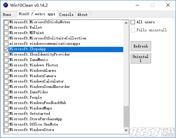 Win10Clean(win10精简程序) v0.14.2最新版