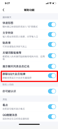 QQ大会员铭牌怎么显示 群里QQ大会员铭牌在哪设置