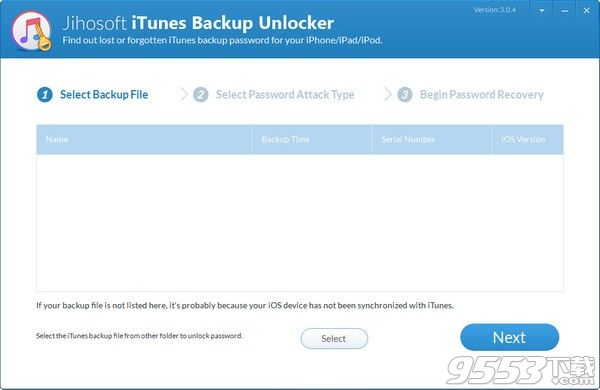 Jihosoft iTunes Backup Unlocker(iTunes备份解锁器)