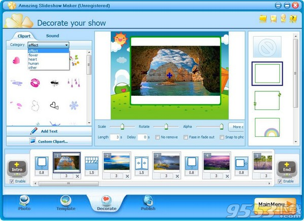Amazing Slideshow Maker(幻灯片制作软件) v4.1.0最新版