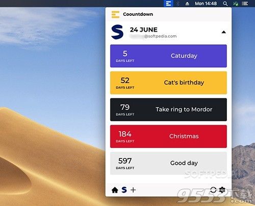 Coountdown Mac版