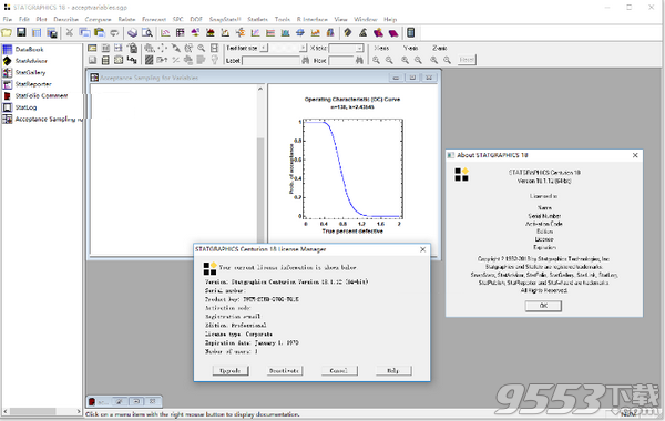 Statgraphics Centurion破解版