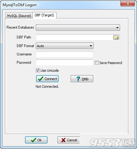 MysqlToDbf(数据转换工具) v1.3最新版