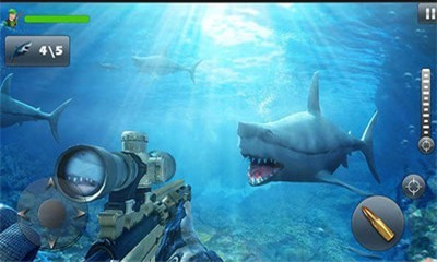 饥饿鲨鱼狙击手游戏下载-饥饿鲨鱼狙击手安卓版下载v1.0图4
