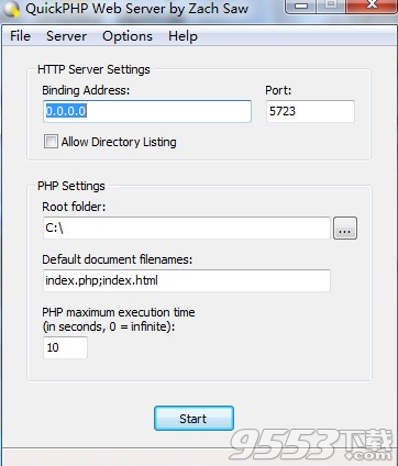 QuickPHP Web Server