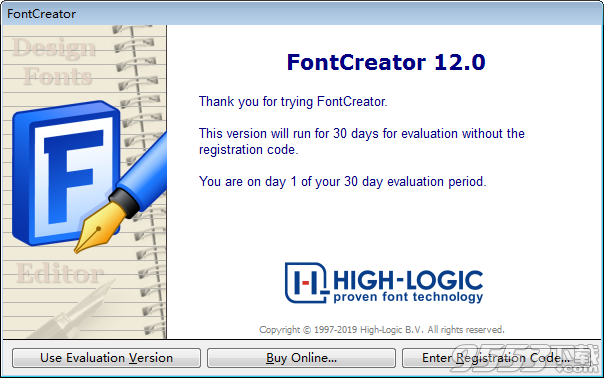 High-Logic FontCreator中文破解版