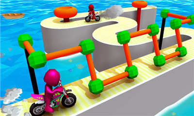 趣味单车竞赛3D游戏手机版截图3