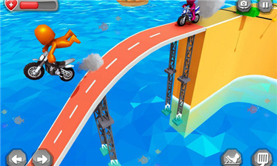 趣味单车竞赛3D游戏手机版截图1