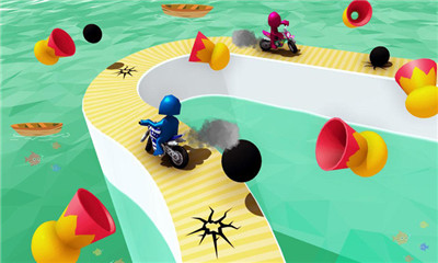 趣味单车竞赛3D游戏手机版截图2