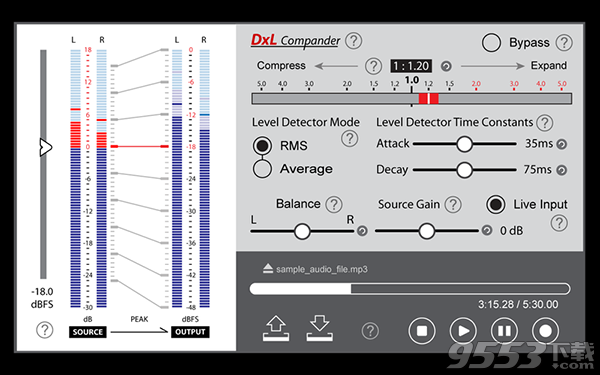 DxL Compander Mac版