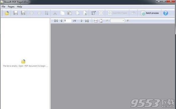 Boxoft PDF PageEditor(PDF页面编辑器)