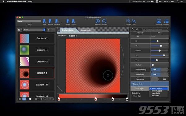 EZGradientGenerator for Mac