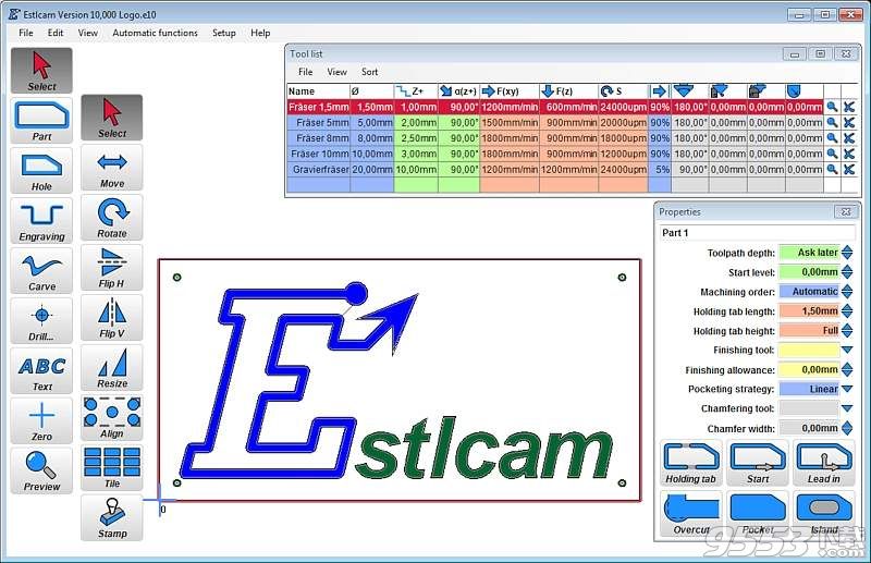 Estlcam(打印工具)