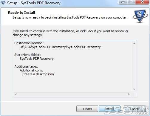 SysTools PDF Recovery(PDF修复工具)