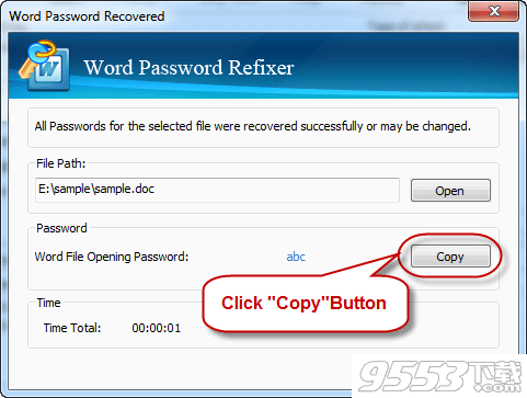 iSumsoft Word Password Refixer(密码恢复软件)