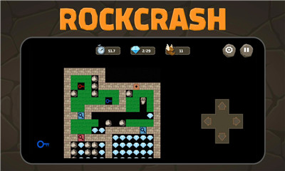 岩石冲击游戏下载-岩石冲击Rockcrash手机版下载v1.0图1