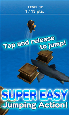 鲨鱼逃亡跳一跳手游下载-鲨鱼逃亡跳一跳安卓版下载v1.0图1